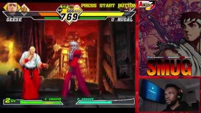 Smug first time encountering U. Rugal and...BRUH