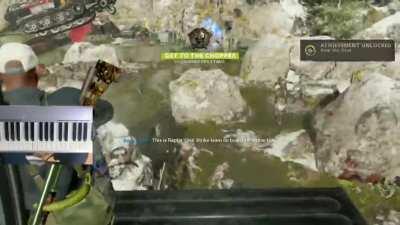 I finally beat the entire Die Maschine Easter Egg with a Piano... heres my reaction