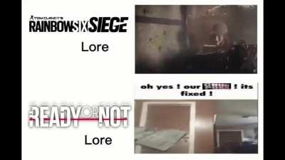 Rainbow 6 lore has gotten too complicated, just give me some cheese pizza and I’m a happy chappy.