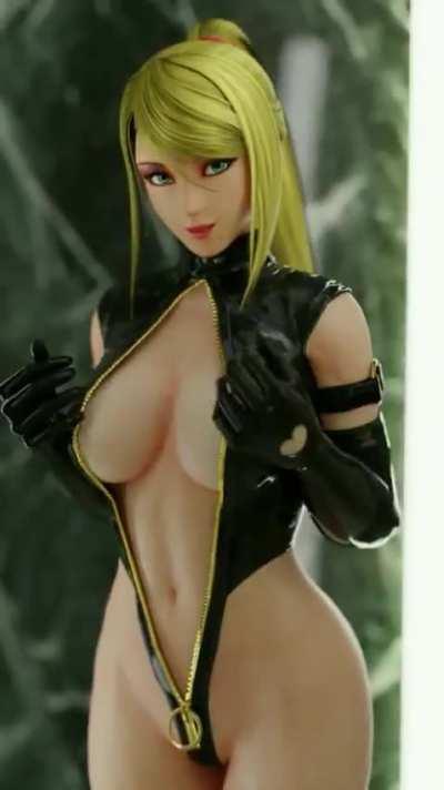 Samus feels herself & winks at you (nautilic)