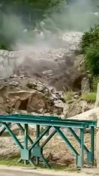 a phenomenon known as granular flow