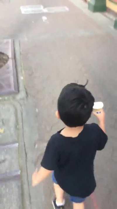 Kept the ice cream safe.