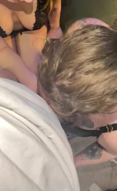 Her gaze made me cum