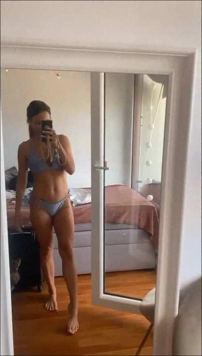 insecure but still flauntin my bod <3