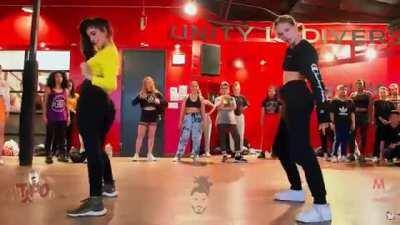Stacey Ohiane & Jayden Bartels dance to 