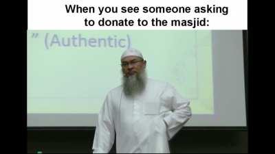 'Whoever builds a mosque in which the Name of Allah is mentioned, Allah will build a house for him in Paradise.'