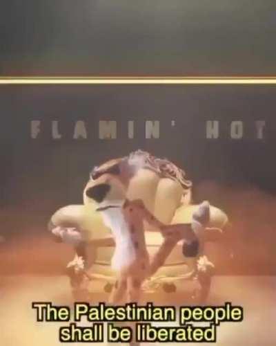 chester cheetah goin hard