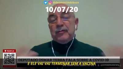 Os Negacionistas do Jair, estrelando Osmar Terra