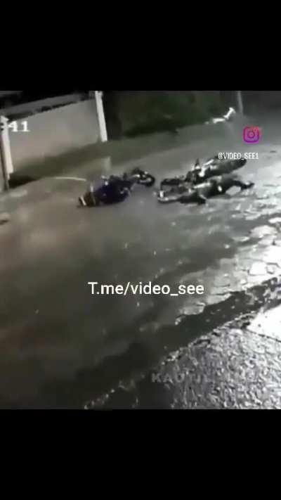 Game of chicken ends with two losers