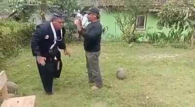 How to crack someones back step by step