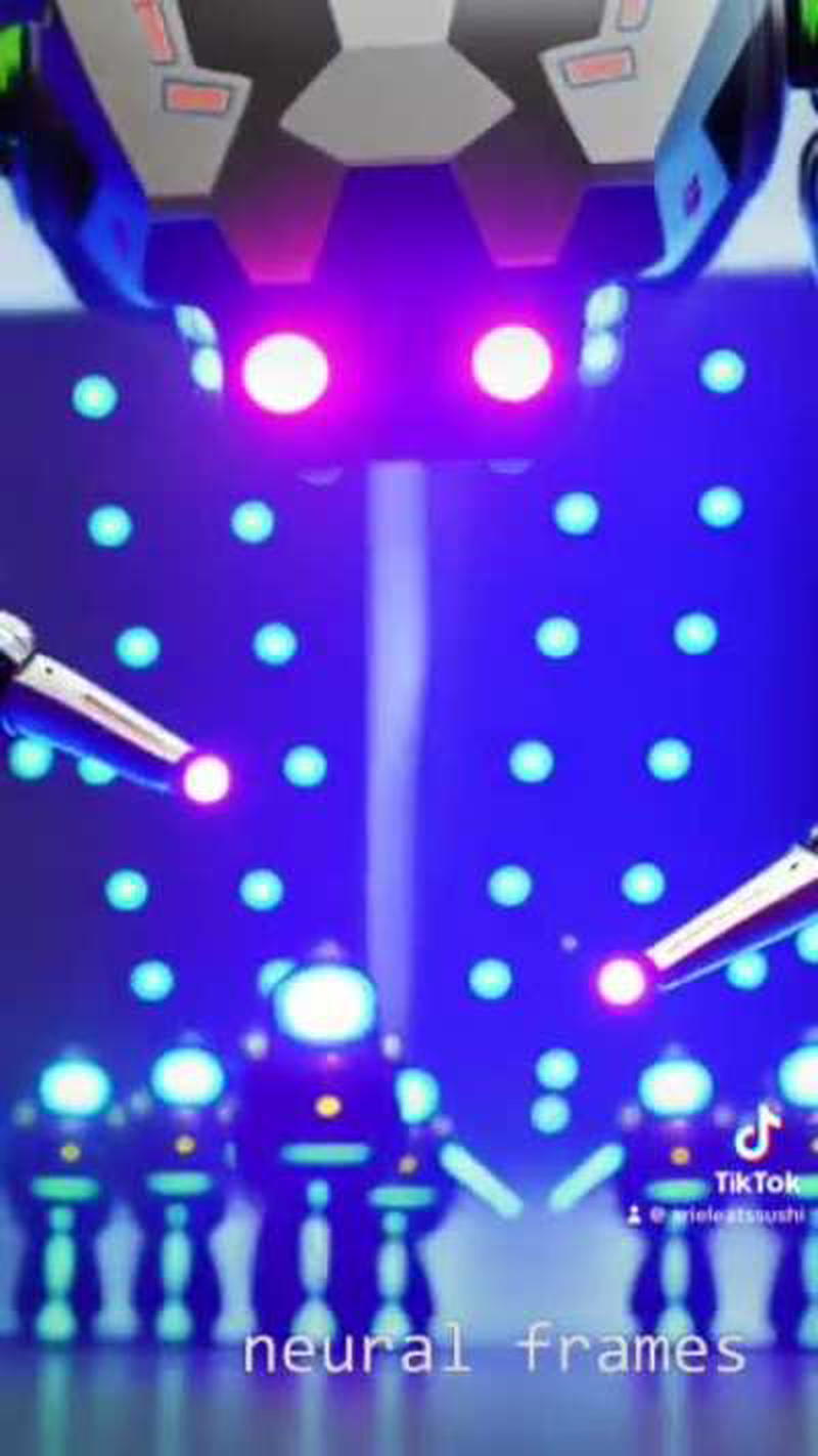 Bionic man and soldiers.