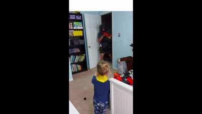 I put Ready or Not sounds over the video