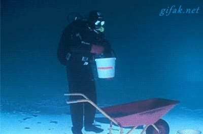 Invertius, the submerged transporter of air