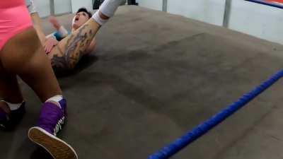 Irene headbutted by Athena Law