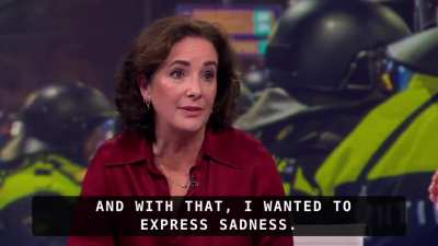 Amsterdam Mayor Femke Halsema regrets using the term 'pogrom' for recent violence in Amsterdam, telling Nieuwsuur that politicians 