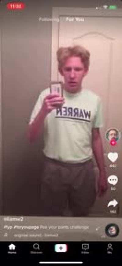 Pee your pants challenge!!