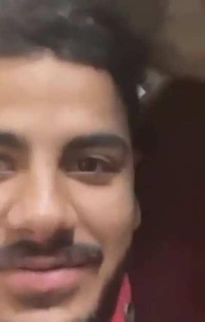 Cat chooses it's owner