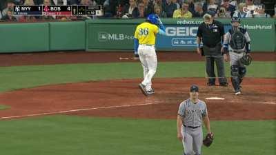 [Highlight] Triston Casas strikes out looking at a ball way below his kneecaps