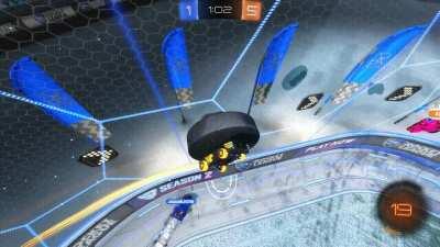 Weird snow days goal I scored today
