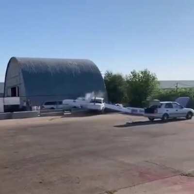 I wonder if he knows what an airplane is