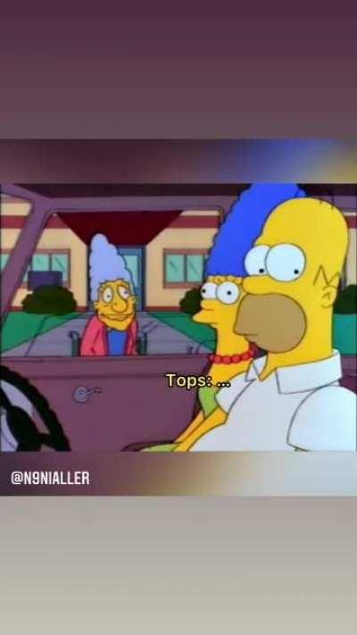 I always knew Homer Simpson was a top