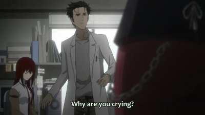 When you have a hard time identifying the gender of a person! [Steins;Gate]