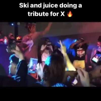 ski and juice doing a tribute for xxxtentacion