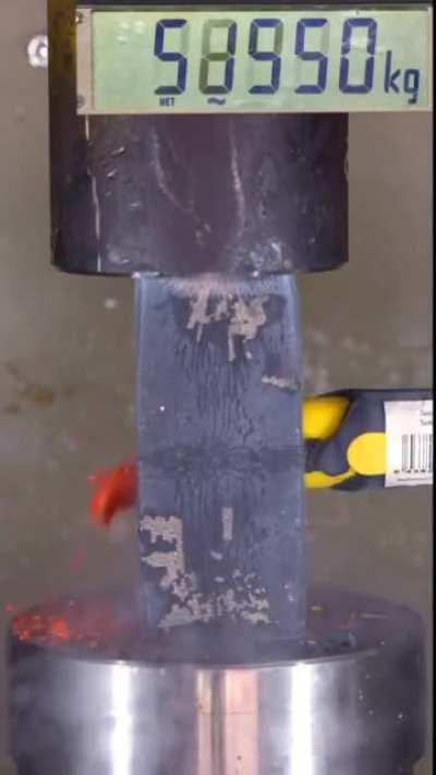 Frozen Hammer vs Hydraulic press