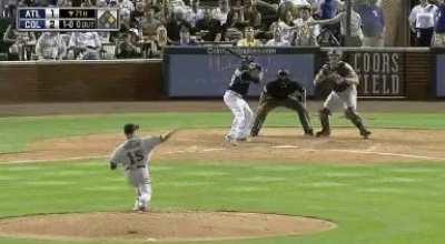 Me swinging at ball four to keep my Moments AB alive