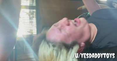 Your throat is my pussy now