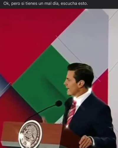 Comparado con lo que dijo AMLO sobre salir adelante, Peña Nieto suena como un excelente mentor.