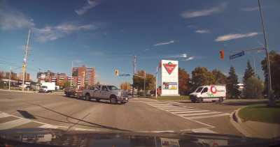 Cool stunt driving, Superior Lawn Care!