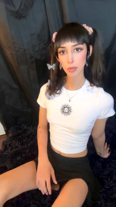 Caught you staring, now suck it