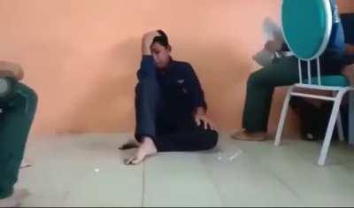 Kid decides enough is enough and proceeds to whoop his bully's ass