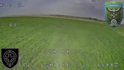 Footage of FPV pilots of the Ukrainian 59th Brigade repelling a Russian assault with civilian cars and motorbikes.