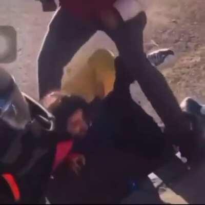 Before you knock me out, let me smoke this blunt