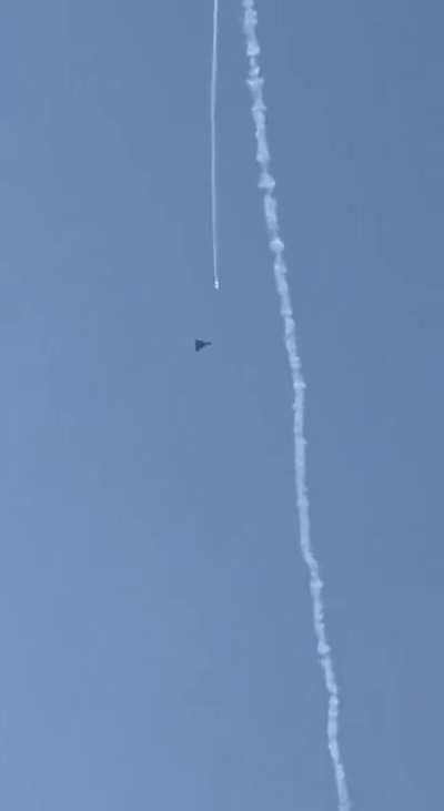 Iranian Shahed-136 intercepted over the Galilee (June 14, 2025)