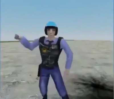 barney got the moves