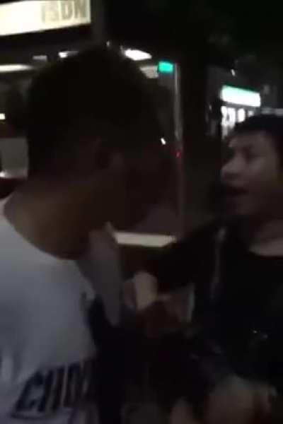 Let me hit this guys jaw a couple times