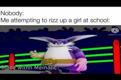 Beatboxing Big the cat got incomprehensible rizz??!!