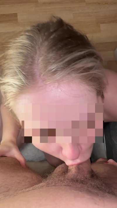 Sloppy deepthroat slut