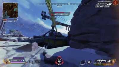 Warcrime commited in kings canyon bloodhound is still at large