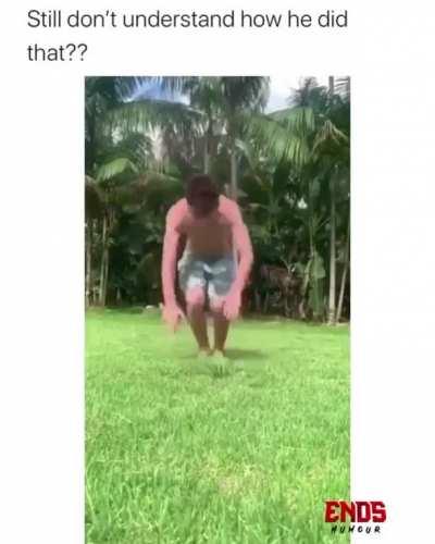 HMRB while I try to do a backflip