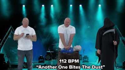 Different songs you can do CPR to