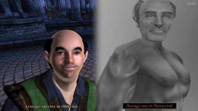 Oblivion silly faces