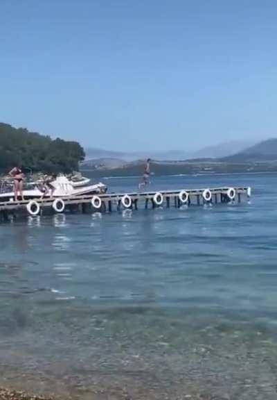 The race is on....but let's give him a head start