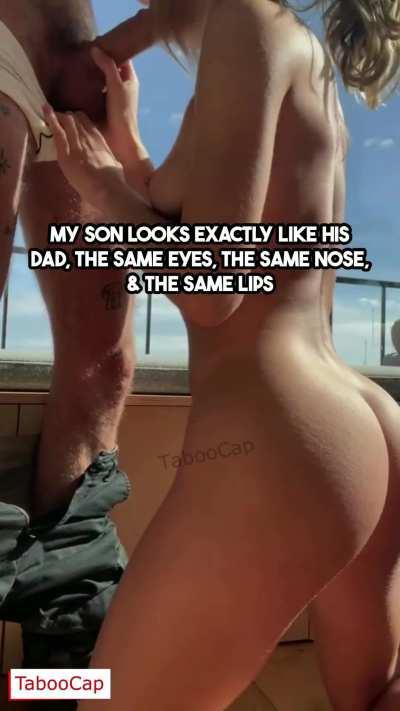 Hot Blonde Mom Fucks Her Own Son to Get Back at Her Cheating Husband