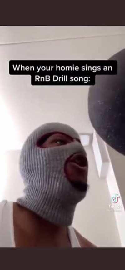😂😂😂 RnB drill, but bro kinda slid though. 😳😳😳