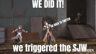 When the SJW finally leaves the NSFW Genshin page