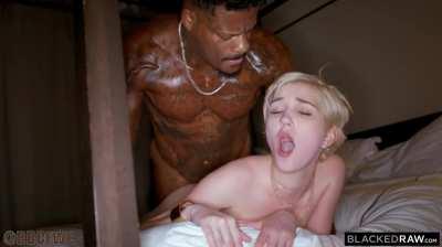 Skye Blue loves being blacked